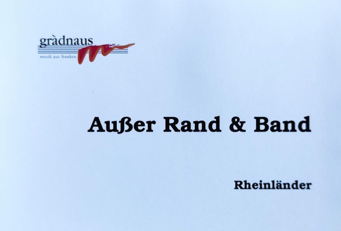 gradnaus: Außer Rand & Band - Rheinländer